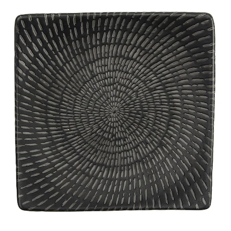 Oneida Hospitality Urban Black Curve Sq Plt 5 1/8 12PK L6250000110S